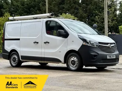 Used Vauxhall Vivaro S 2016 White