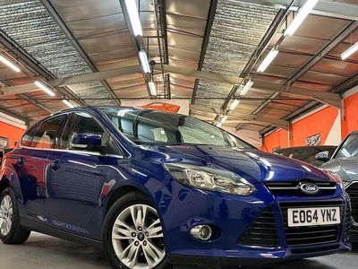 Used Ford Focus Titanium 115 HP (84 kW) 2014 Blue Hatchback