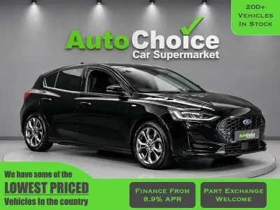 Used Ford Focus ST-Line 125 HP (91 kW) 2022 Black Hatchback