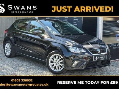 Used Seat Ibiza Design 75 HP (55 kW) 2017 Black Hatchback