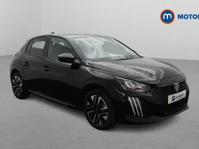 Used Peugeot 208 Allure 101 HP (74 kW) 2024 Black Hatchback