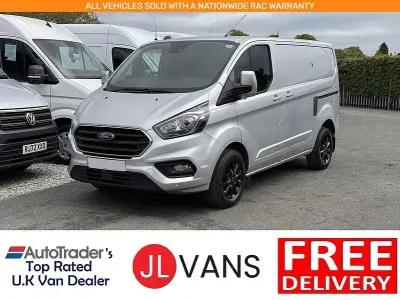 Gebraucht Ford Transit Custom Limited 130 PS (95 kW) 2023 Silber Van
