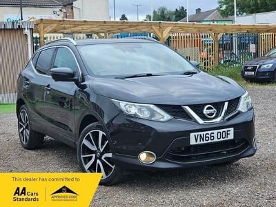 Used Nissan Qashqai Tekna 130 HP (95 kW) 2016 Black SUV