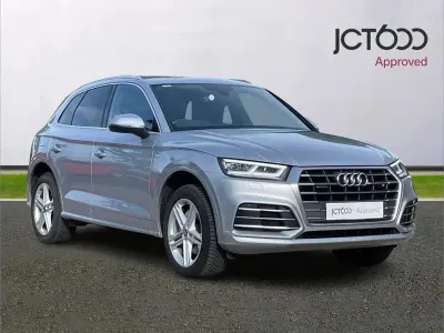 Used Audi Q5 S-Line 248 HP (182 kW) 2018 Silver SUV