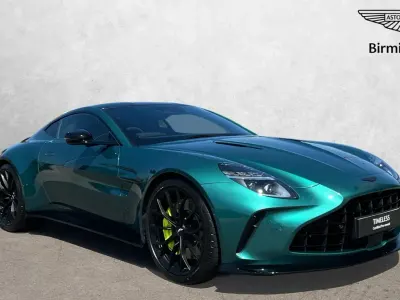 New Aston Martin Vantage 2026 Green Coupe