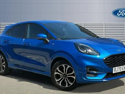 Used Ford Puma ST-Line 125 HP (91 kW) 2020 Blue SUV