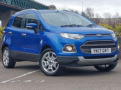Used Ford Ecosport Titanium S 140 HP (102 kW) 2017 Blue SUV