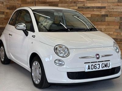 Used Fiat 500 Pop 69 HP (50 kW) 2014 White Hatchback