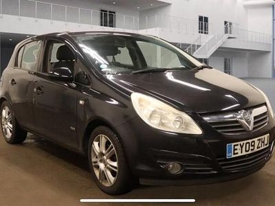 Black Used 2009 Vauxhall Corsa Design Edition Hatchback | £3,995