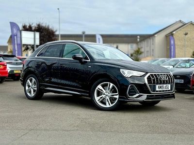 Black Used 2019 Audi Q3 S-Line SUV | £21,795 (A bit pricey)