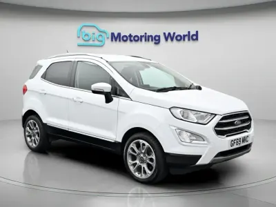 Begagnad Ford Ecosport Titanium 123 HK (90 kW) 2019 Vit SUV