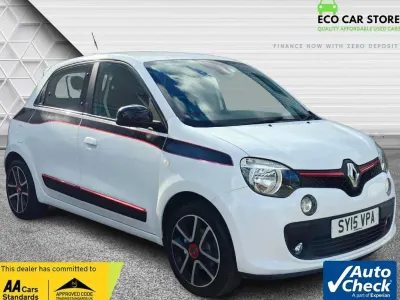 Used Renault Twingo Dynamique 90 HP (66 kW) 2015 White Hatchback