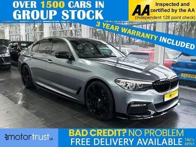 Blue Used 2018 BMW 530 M Sport Sedan | £23,995 (A bit pricey)
