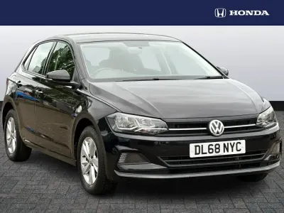 Used VW Polo SE 94 HP (69 kW) 2019 Black Hatchback