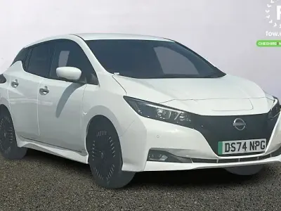 Gebraucht Nissan Leaf 360º 110 kW (150 PS) 2024 Weiß Kleinwagen