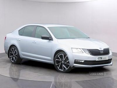 Silver Used 2019 Skoda Octavia SportLine Hatchback | £10,975 (Fair price)