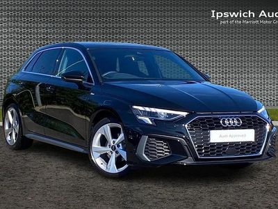 Used Audi A3 S-Line 147 HP (108 kW) 2024 Black Hatchback
