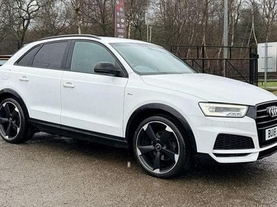 Used Audi Q3 Black Edition 150 HP (110 kW) 2018 White SUV