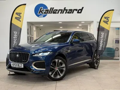 Used Jaguar F-Pace R-Dynamic 204 HP (150 kW) 2021 Blue SUV