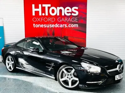 Used Mercedes SL350 AMG 306 HP (225 kW) 2013 Black Cabriolet