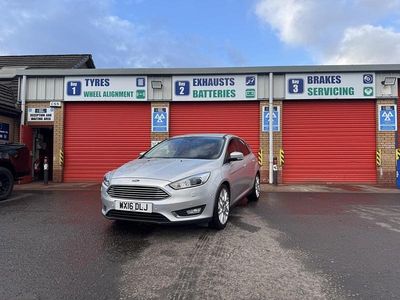 Used Ford Focus Titanium X 125 HP (91 kW) 2016 Silver Hatchback