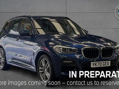 Used BMW X3 M Sport 288 HP (211 kW) 2021 Blue SUV