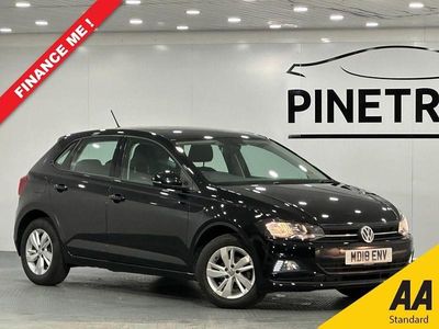 Usado VW Polo SE 95 HP (69 kW) 2018 Preto Citadino