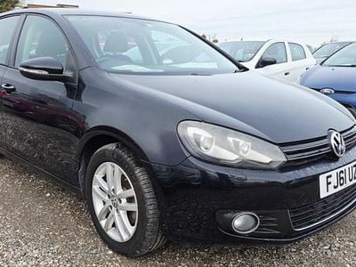 Used VW Golf VII 2012 Black Hatchback