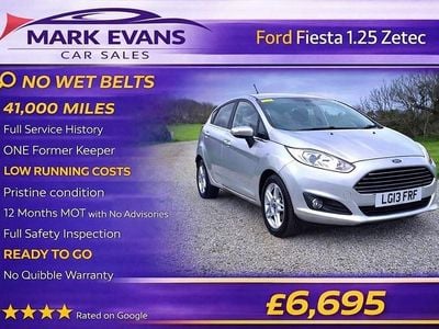 Used Ford Fiesta Zetec 82 HP (60 kW) 2013 Silver Hatchback