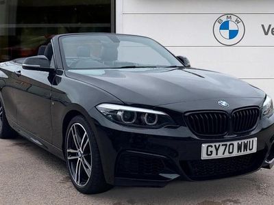 Used BMW 218 M Sport 136 HP (100 kW) 2020 Black Cabriolet