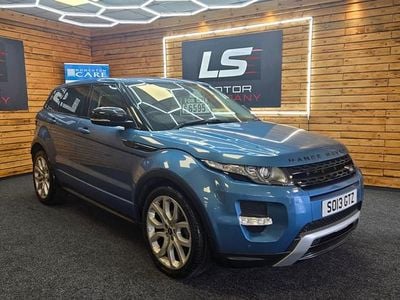 Used Land Rover Range Rover evoque Dynamic 2013 Blue SUV