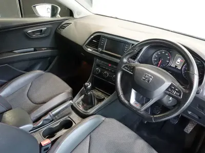 Used Seat Leon FR Sport 150 HP (110 kW) 2015 Black Coupe