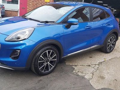 Used Ford Puma Titanium 125 HP (91 kW) 2020 Blue SUV