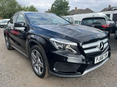 Used Mercedes GLA200 AMG line 136 HP (100 kW) 2016 Black SUV