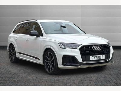 Used Audi Q7 Black Edition 340 HP (250 kW) 2021 White SUV
