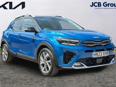 Used Kia Stonic GT-Line S 117 HP (86 kW) 2023 Blue SUV