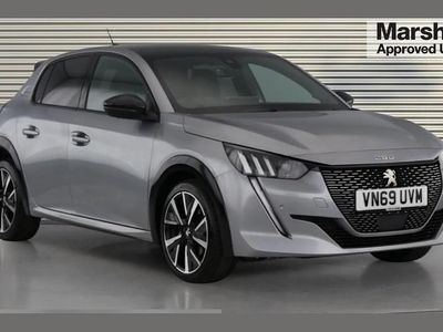 Used Peugeot 208 GT-line 128 HP (94 kW) 2020 Grey Hatchback