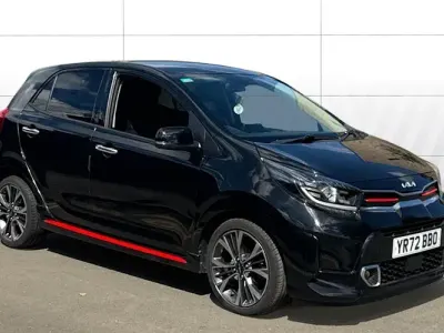 Used Kia Picanto GT-Line S 101 HP (74 kW) 2022 Black Hatchback