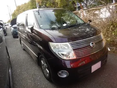 Used Nissan Elgrand 2009 Purple MPV