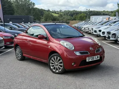 Used Nissan Micra C+C Acenta 108 HP (79 kW) 2008 Red Cabriolet