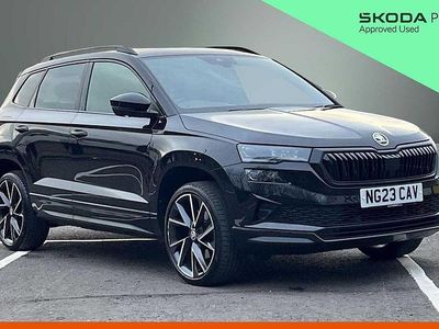 Used Skoda Karoq SportLine 147 HP (108 kW) 2023 Black SUV