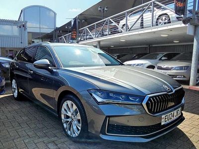 Graphite grey metallic Used 2024 Skoda Superb SE L Estate | £28,480 (A bit pricey)