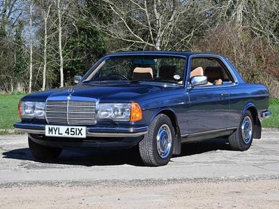 Used Mercedes 280 1982 Blue Coupe