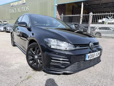 Used VW Golf VII R-line 150 HP (110 kW) 2019 Black Hatchback