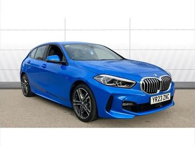 Used BMW 118 M Sport 136 HP (100 kW) 2023 Blue Hatchback