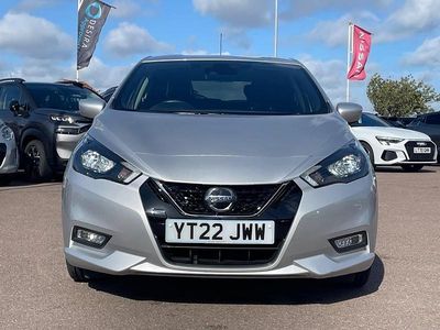 Begagnad Nissan Micra Tekna 2022 Silver Halvkombi