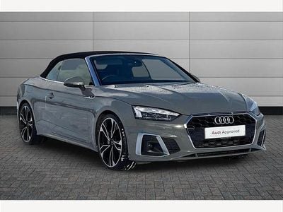 Grey Used 2021 Audi A5 Cabriolet Comfort Cabriolet | £29,350 (Fair price)