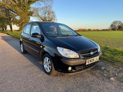 Used Hyundai Getz 95 HP (69 kW) 2008 Black Hatchback