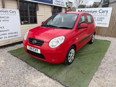 Used Kia Picanto 60 HP (44 kW) 2011 Red Hatchback