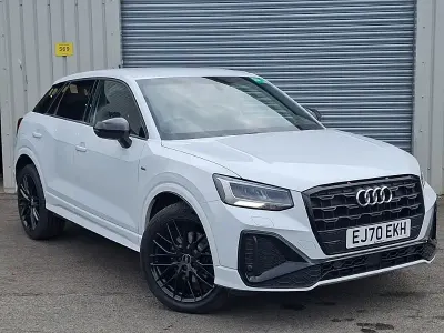 Used Audi Q2 Black Edition 150 HP (110 kW) 2021 White SUV